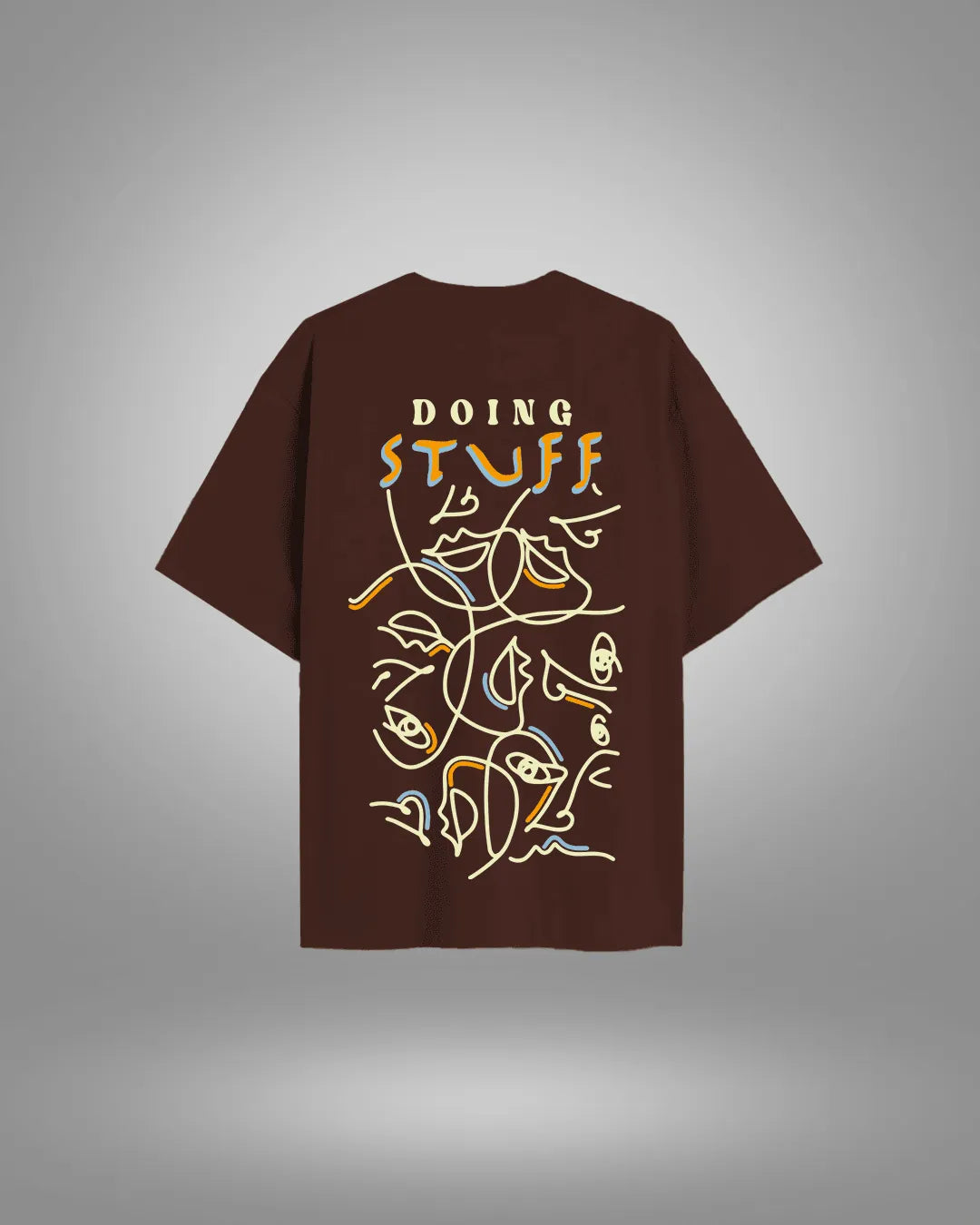 Doing Stuff Oversized T-Shirt - WHAT THE FLEX