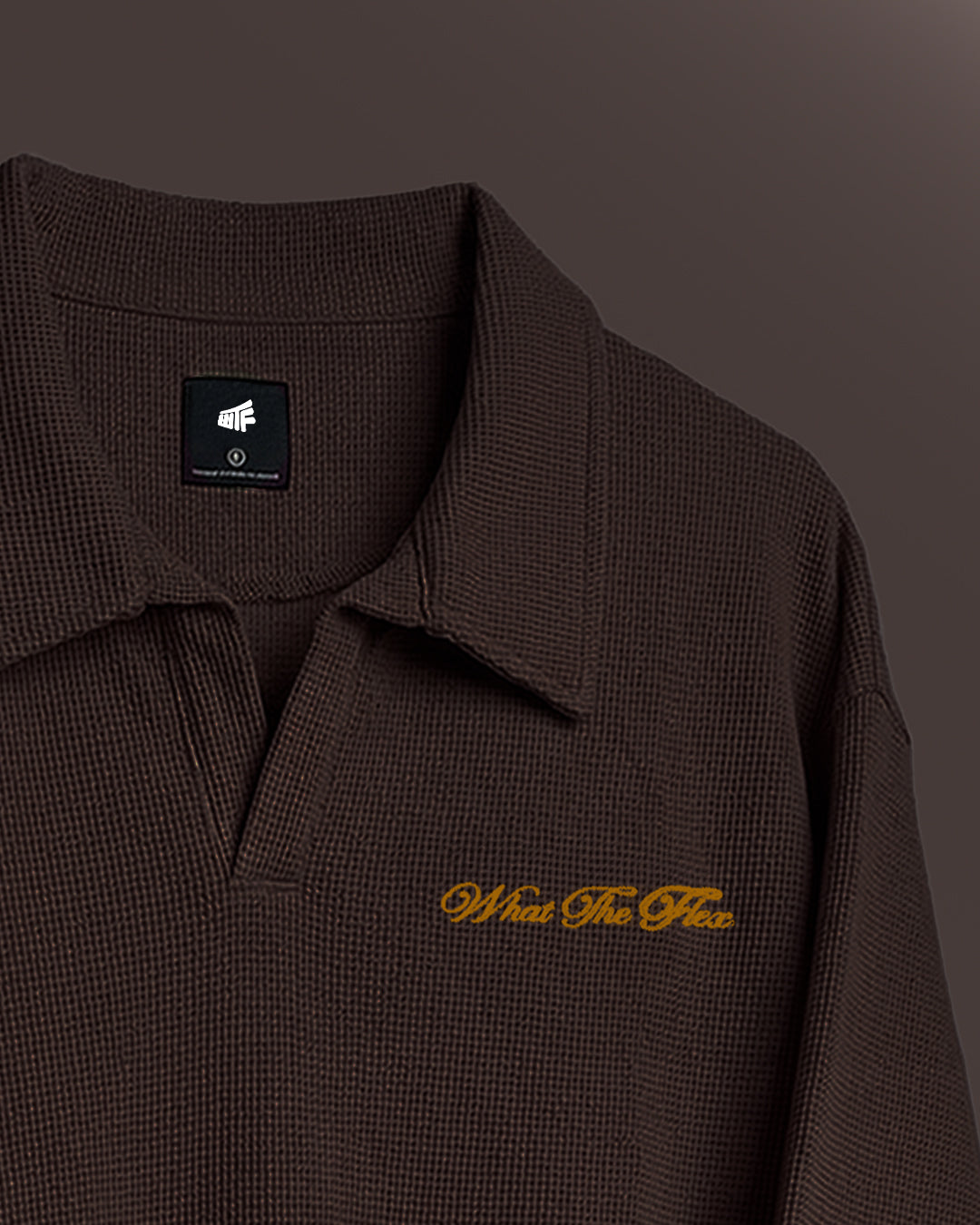 Dark Brown Polo T-shirt