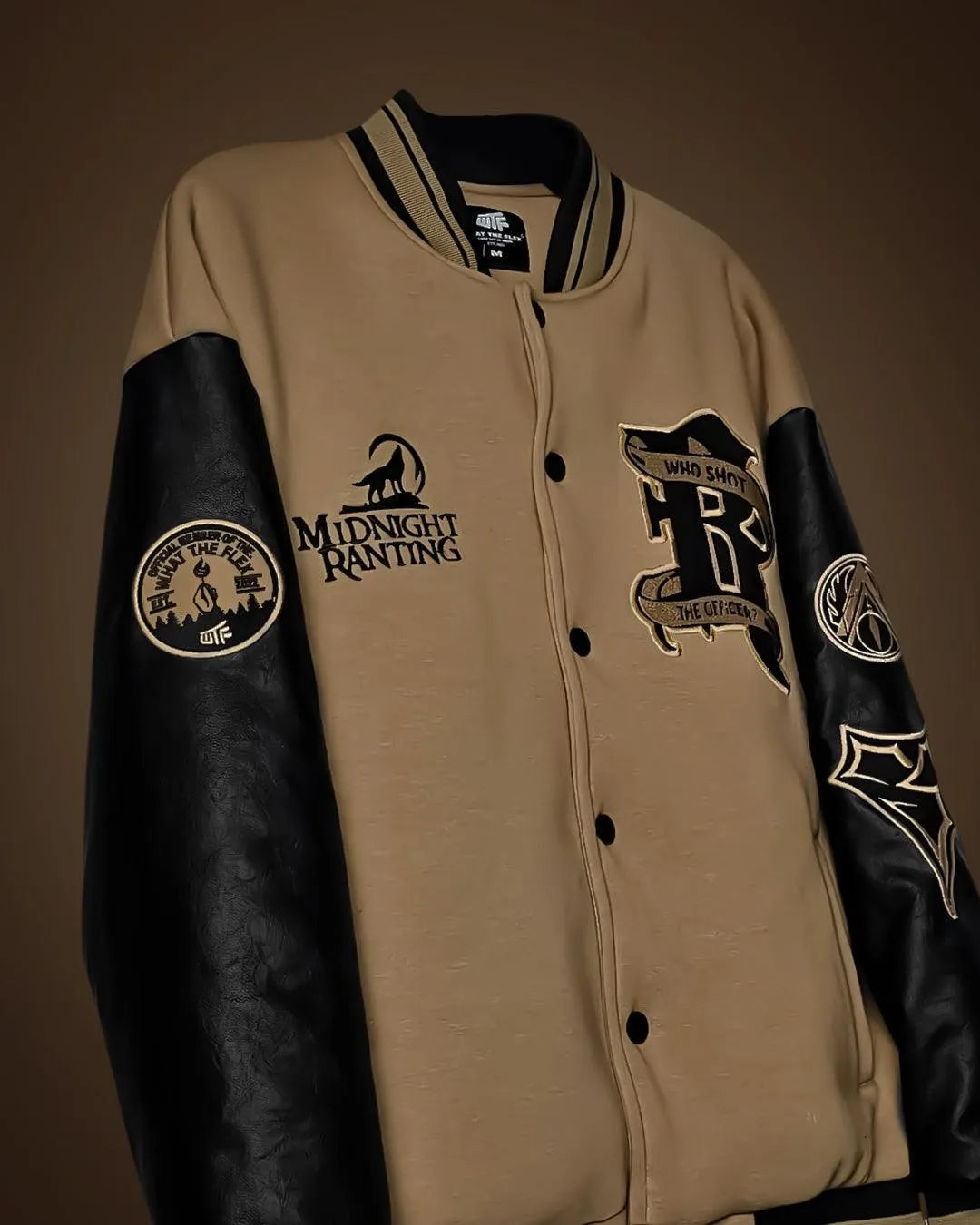 embroided varsity jacket