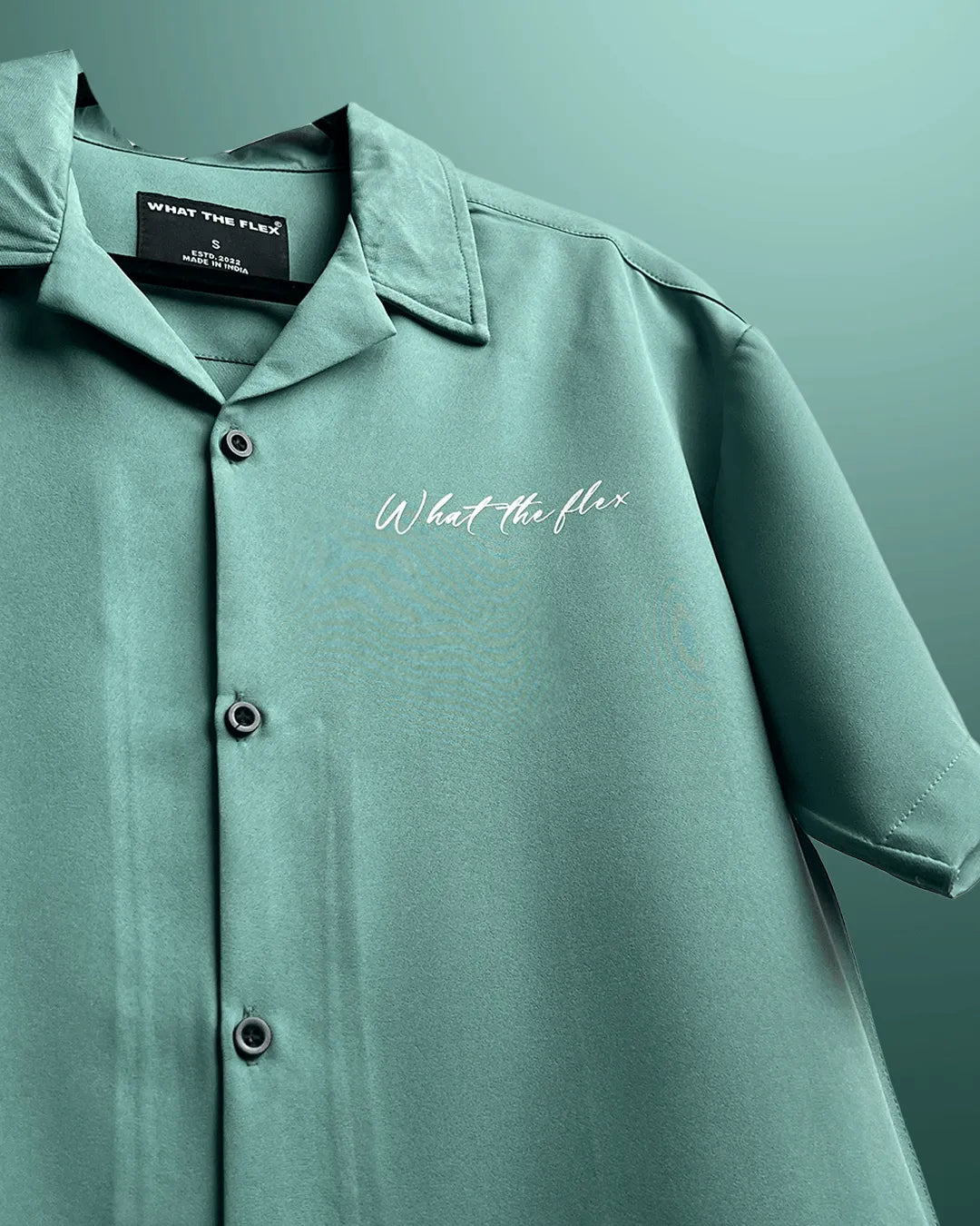 Youth Culture Bowling Shirt - WHAT THE FLEX