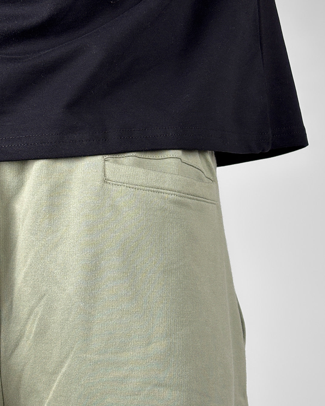 Frontcut Sage Cotton Shorts