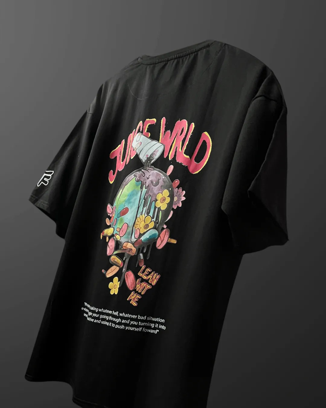 juice wrld oversized t shirt
