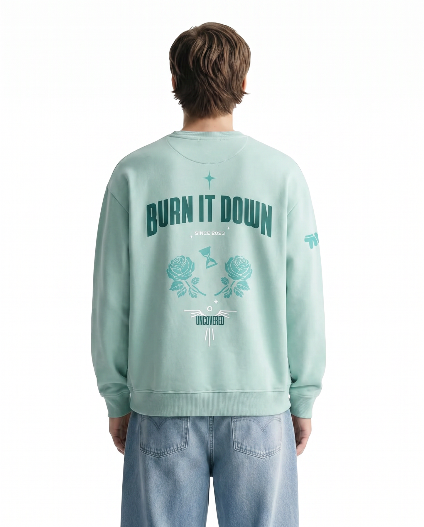 Burn It Down Oversized Sweatshirt