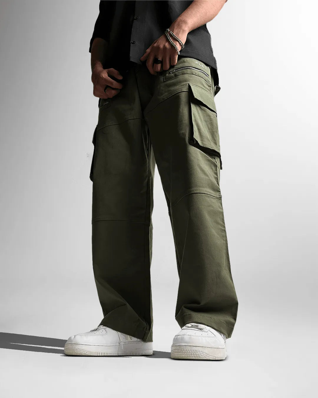 Olive cargo hot sale pant