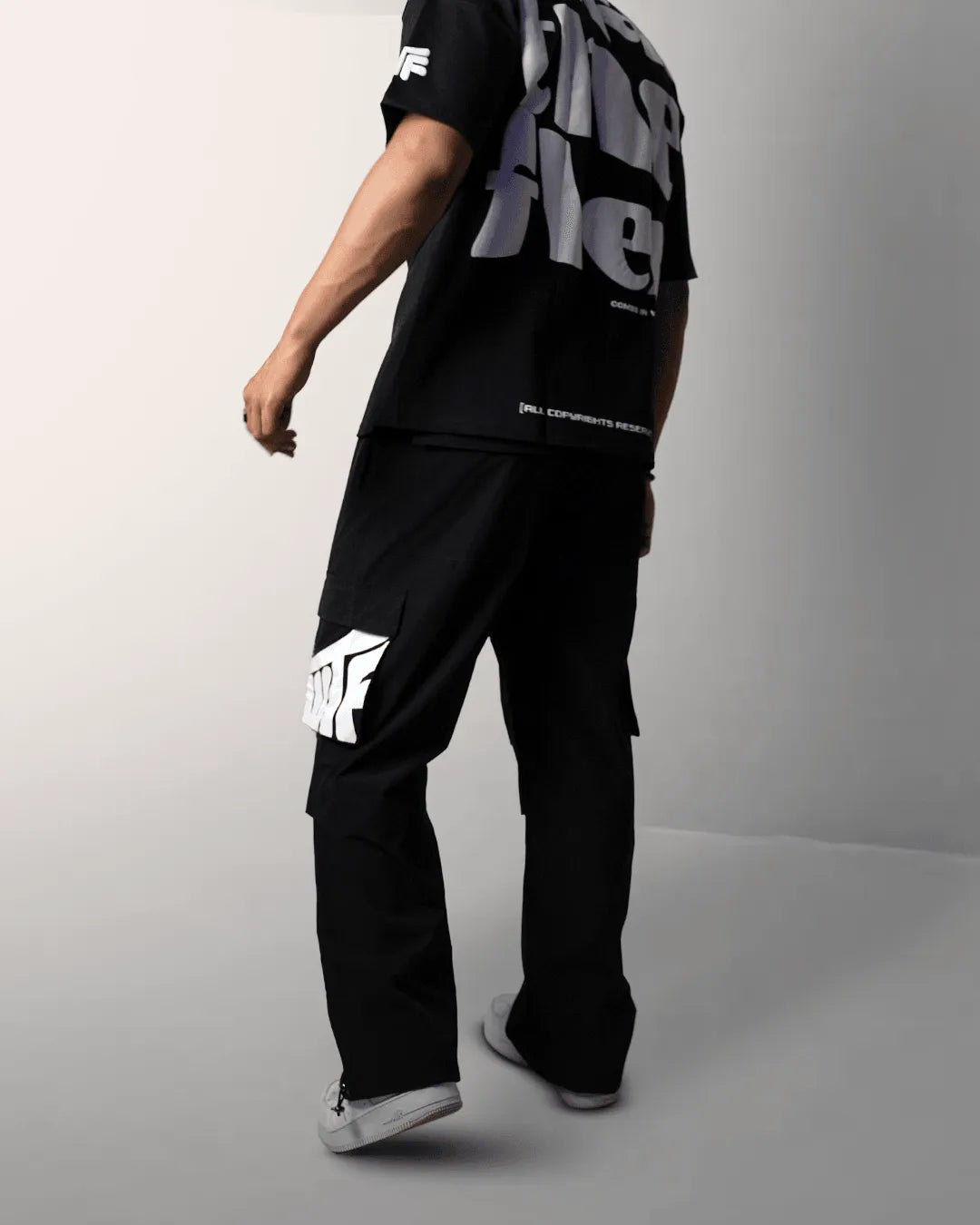 Black Parachute Pants - WHAT THE FLEX