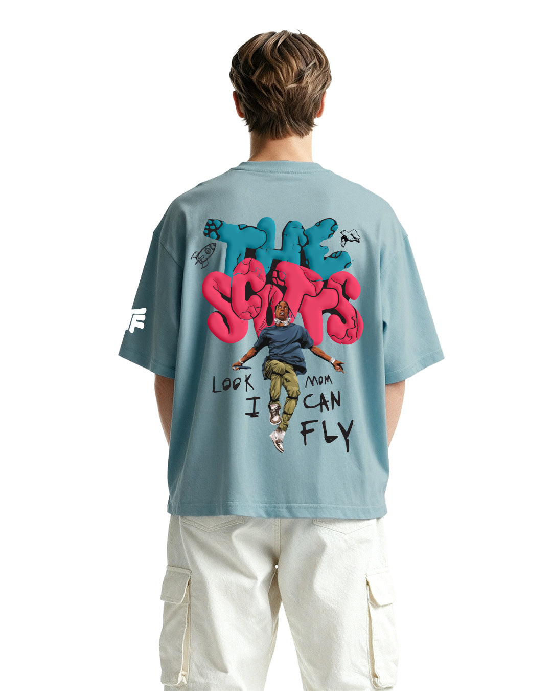 Travis Scott Oversized T-shirt – WHAT THE FLEX