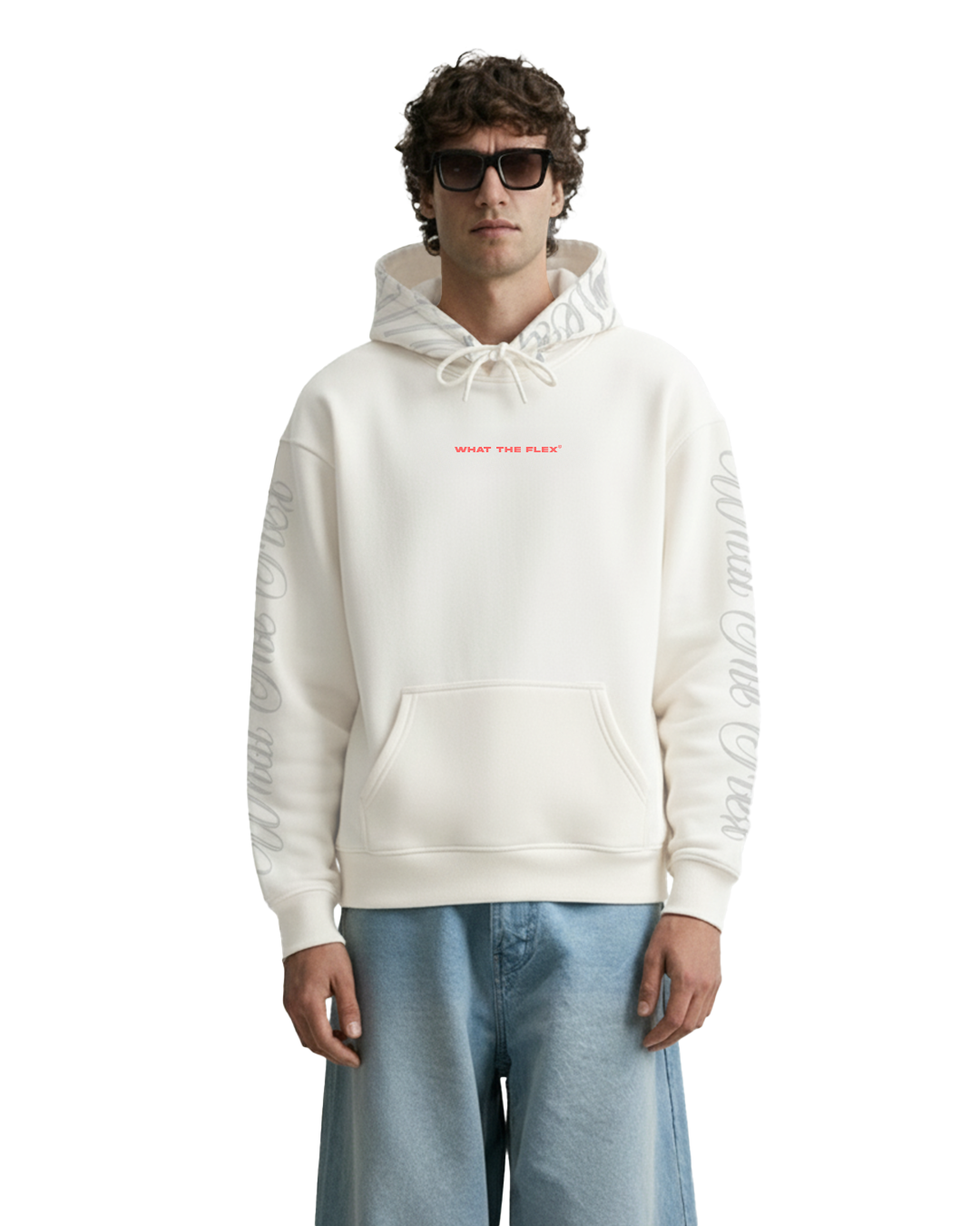 … White Angel … White Angel Oversized Hoodie – WHAT THE FLEX