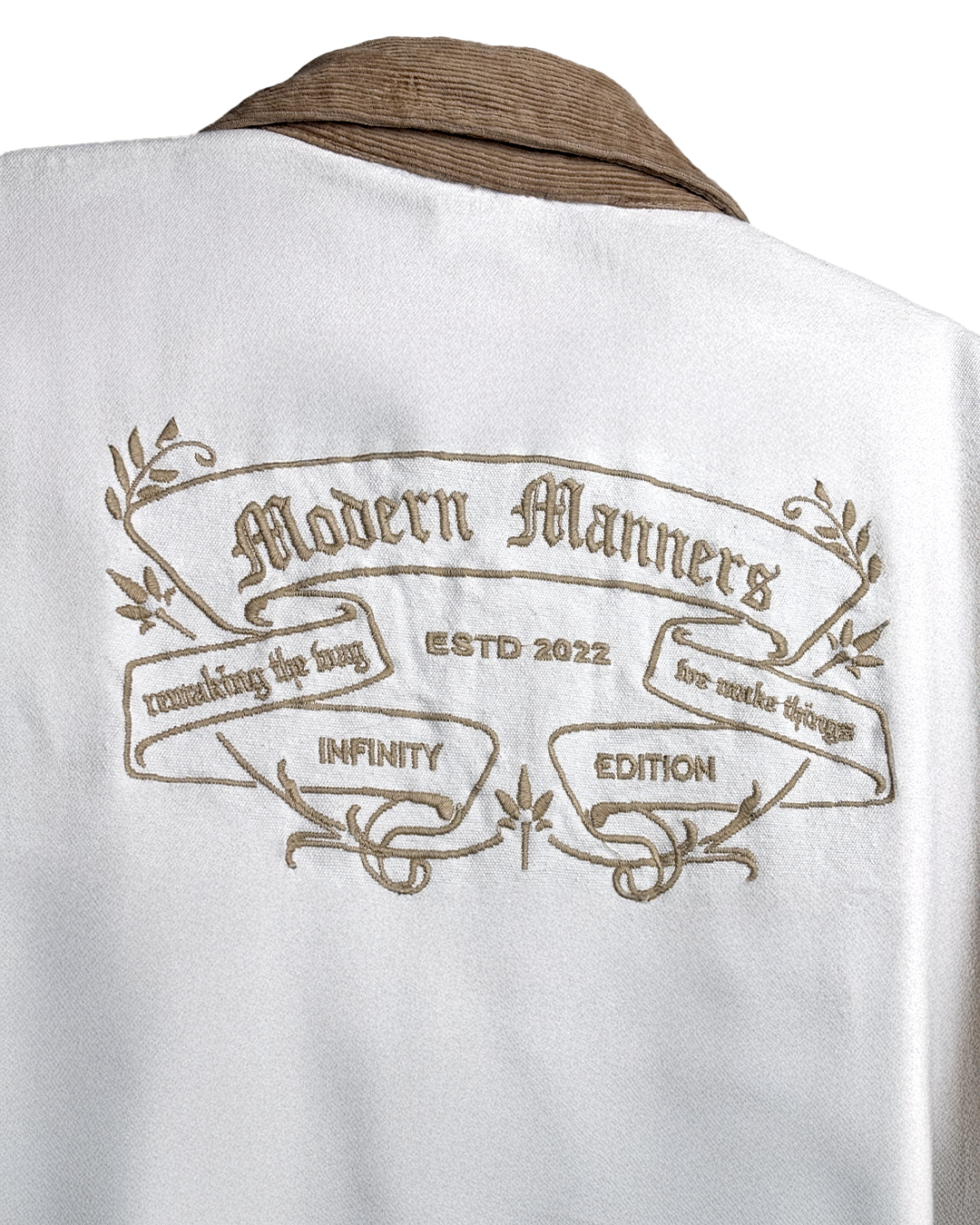 Modern Manners Corduroy Denim Jacket