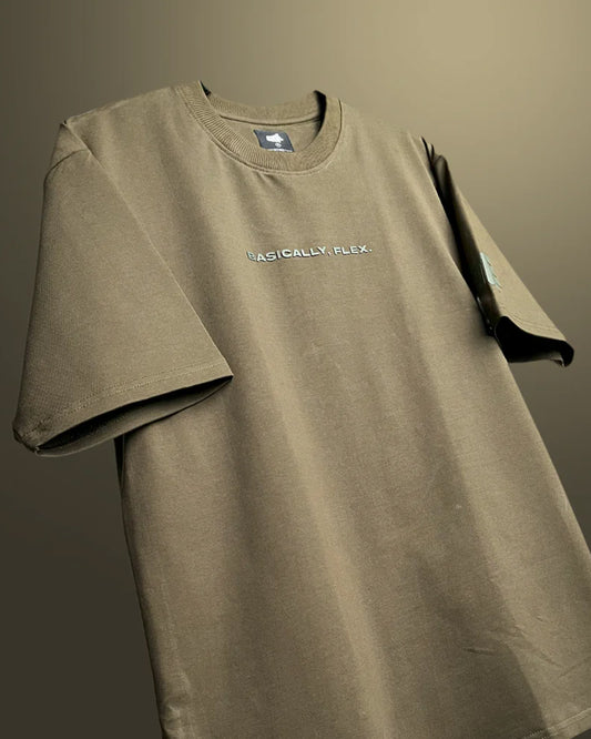 Basic Olive Heavyweight T-shirt