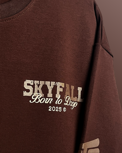 Skyfall Brown Heavyweight T-Shirt