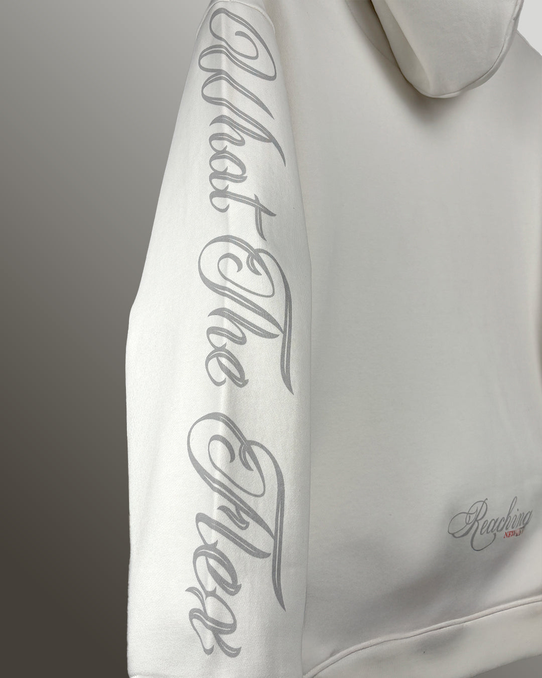 White Angel Oversized Hoodie – WHAT THE FLEX