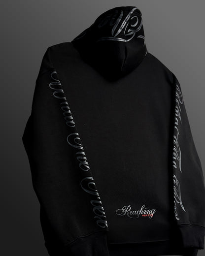 Black Angel Oversized Hoodie