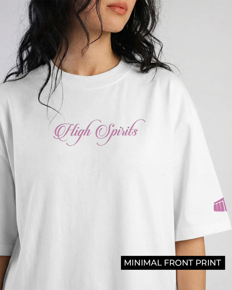 Absolute Baddie Boxy-Fit White T-shirt