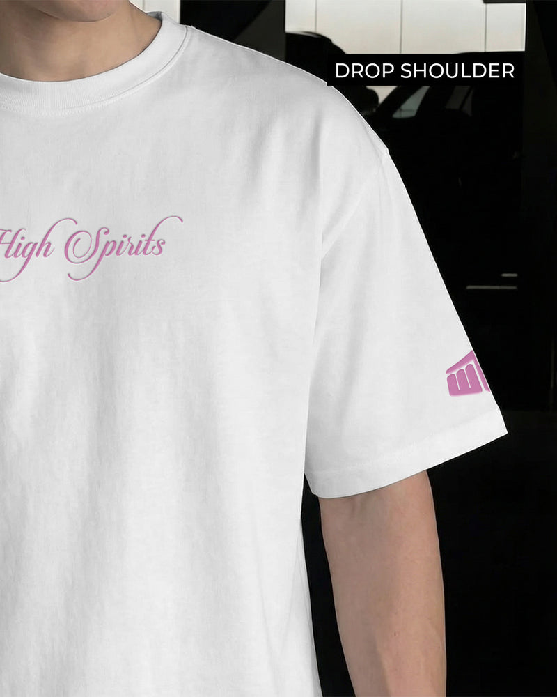Absolute Baddie Boxy-Fit White T-shirt