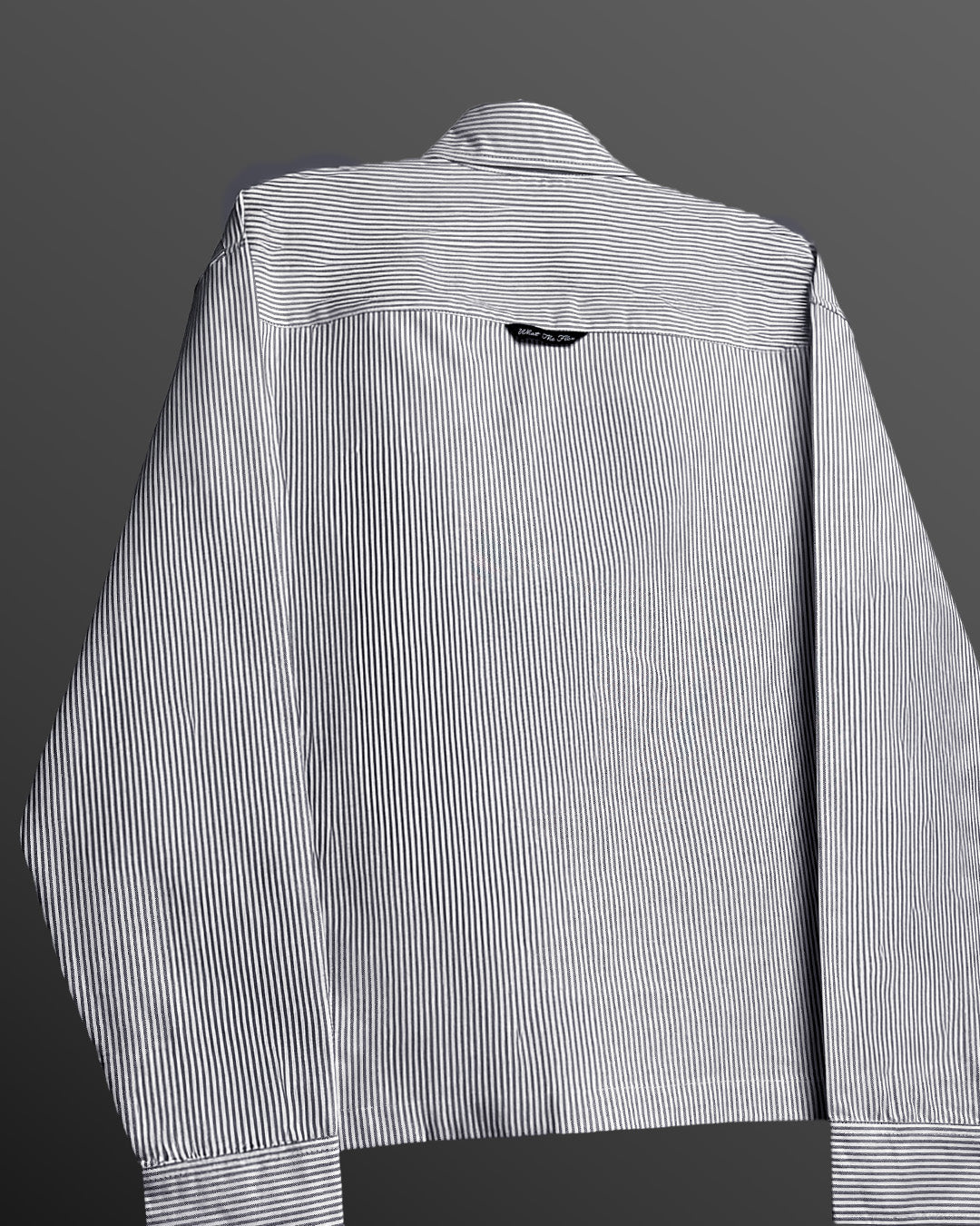 All Things Black Striped Shirt