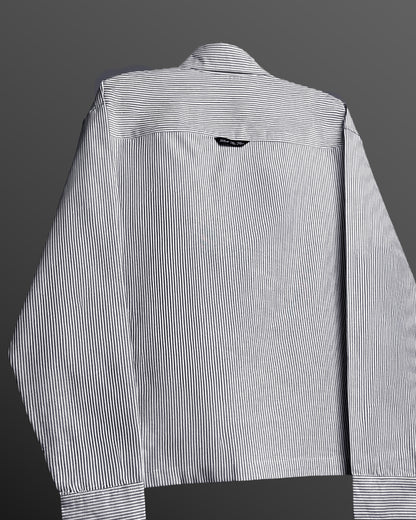 All Things Black Striped Shirt