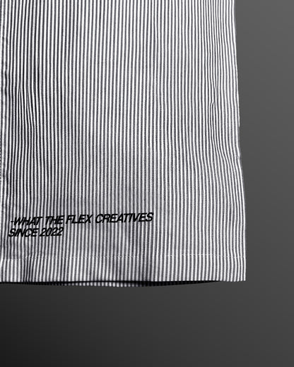 All Things Black Striped Shirt