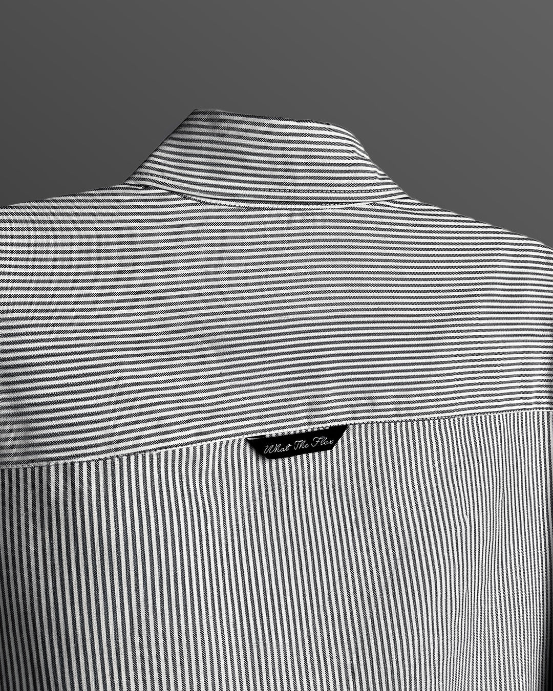 All Things Black Striped Shirt