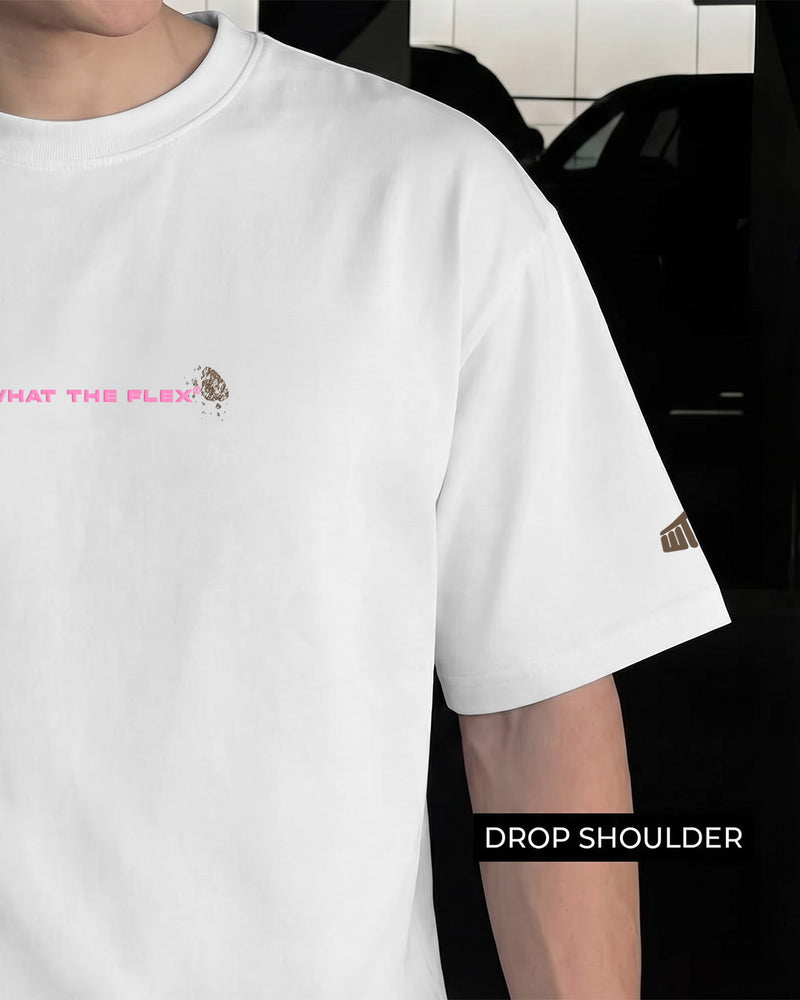 Ate It Boxy-Fit White T-shirt