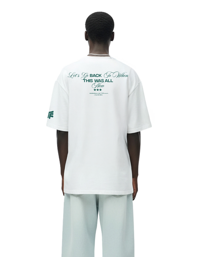 Achievement White Oversized T-shirt