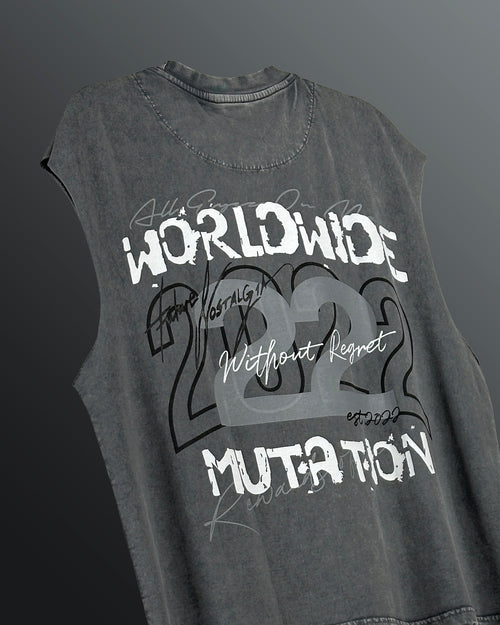 Mutation Acid Wash Vest