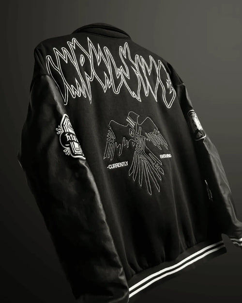 IMPULSIVE Varsity Jacket - WHAT THE FLEX