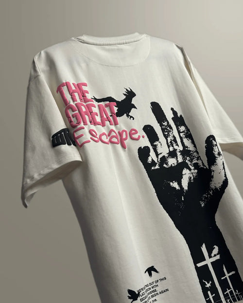The Great Escape Heavyweight T-shirt - WHAT THE FLEX