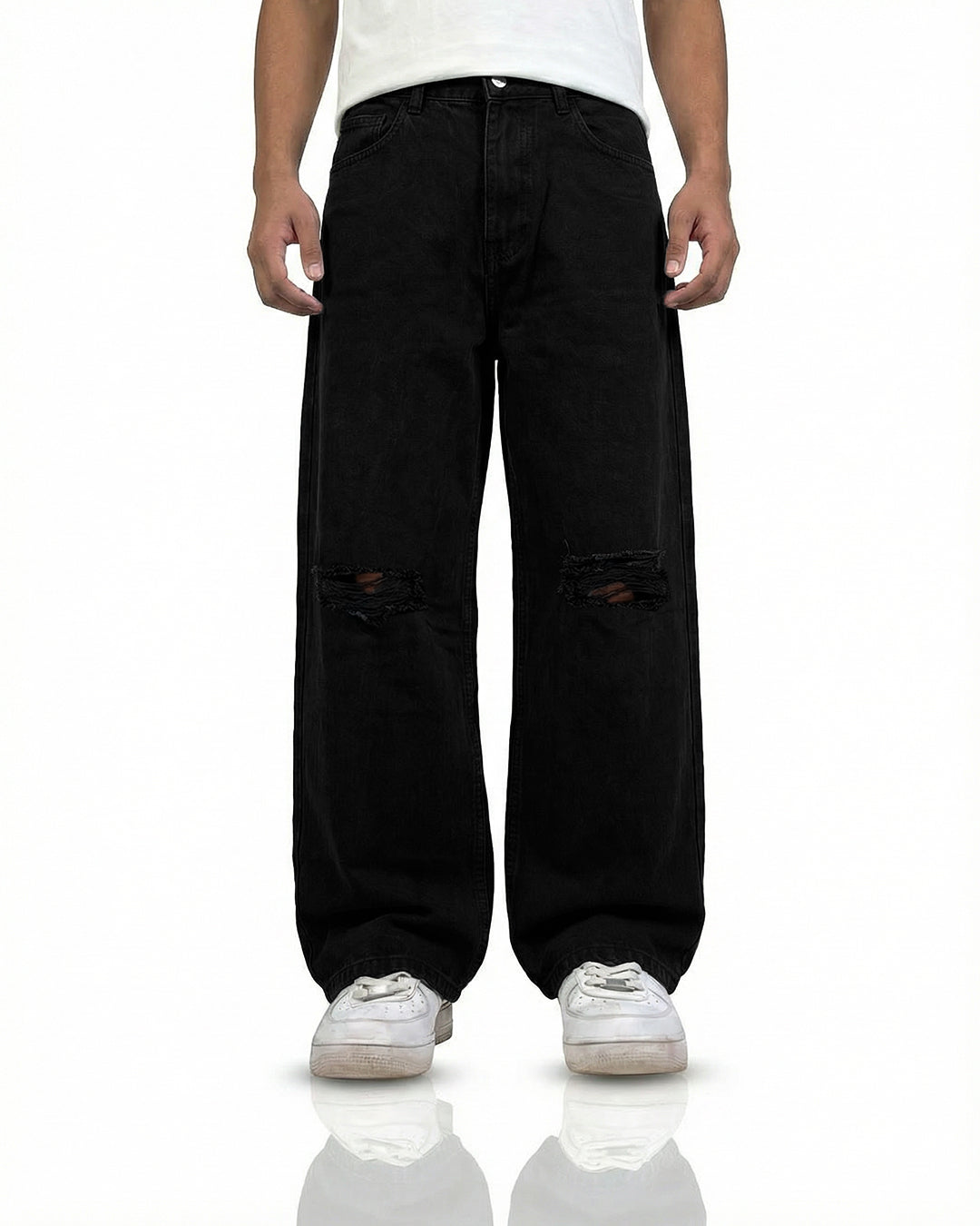 23AWsupreme baggy jeans Ｗ34 ブラック Buy Deep Night Rugged Jeans – WHAT THE FLEX