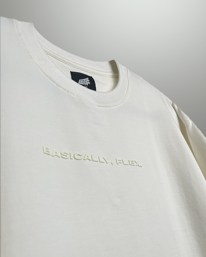 BASIC OFF WHITE Heavyweight T-shirt