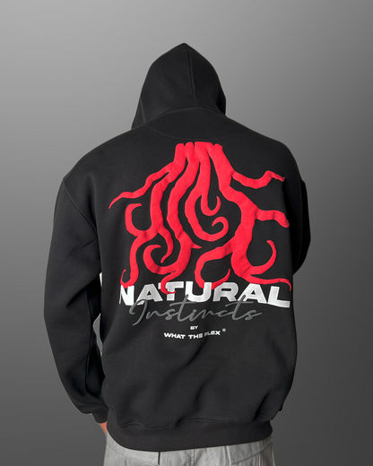 NATURAL INSTINCTS Oversized Hoodie