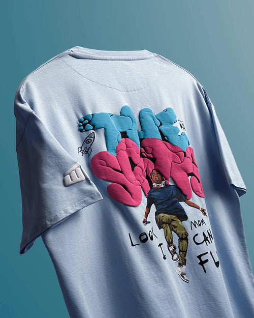 Travis Oversized T-Shirt - WHAT THE FLEX