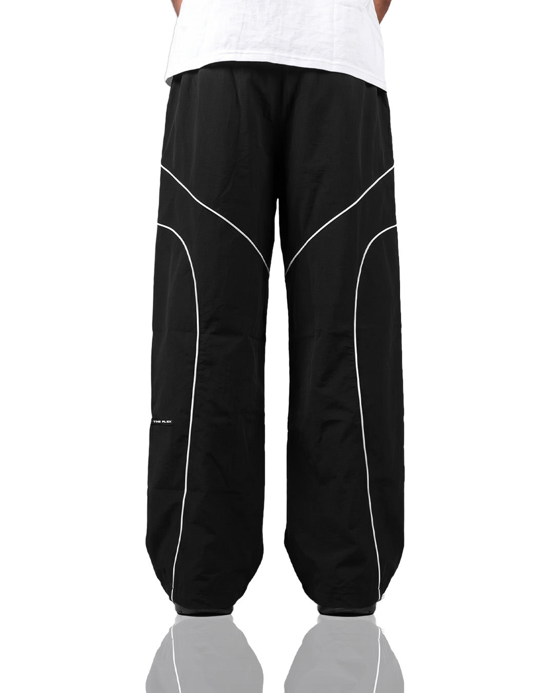 Baseline Black Parachute Pants