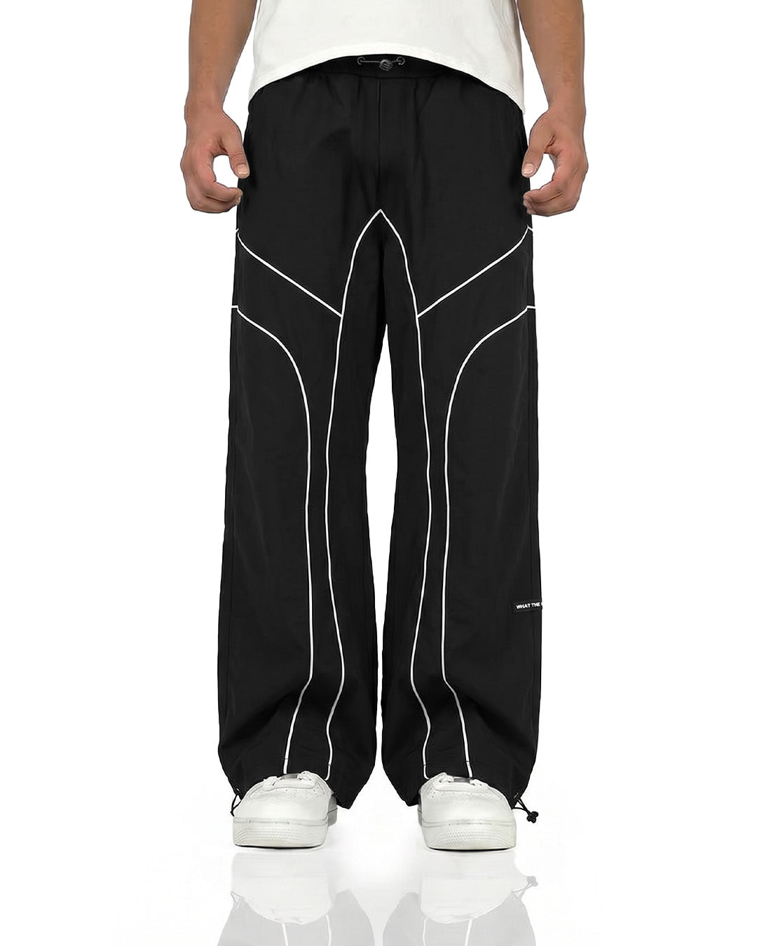 Baseline Black Parachute Pants