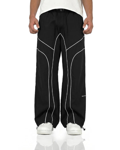 Baseline Black Parachute Pants