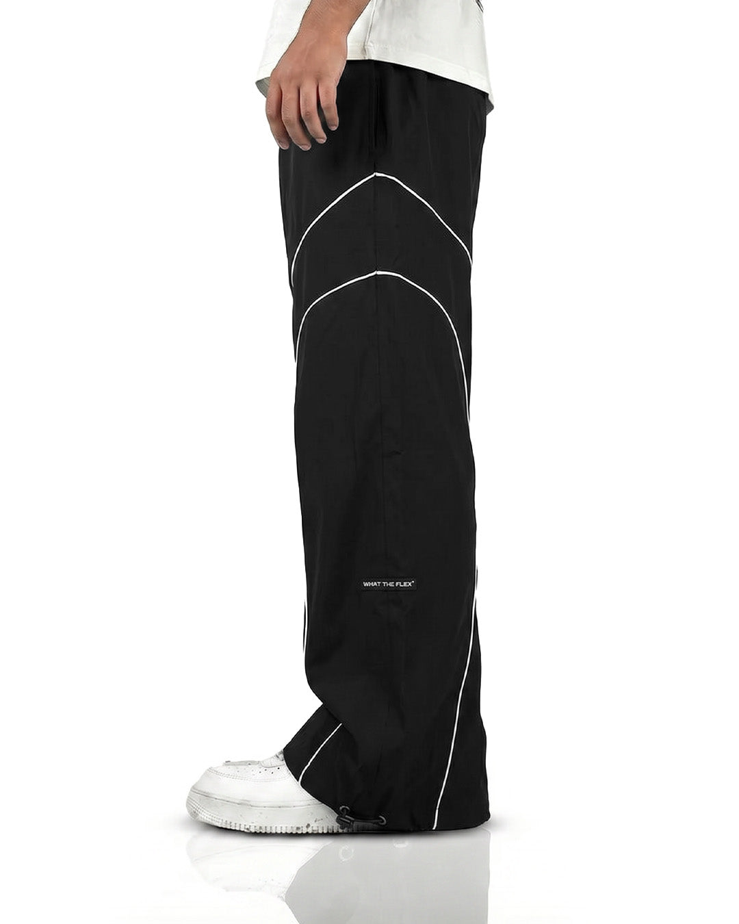 Baseline Black Parachute Pants
