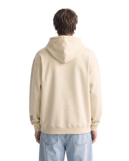 Basic Beige Oversized Hoodie