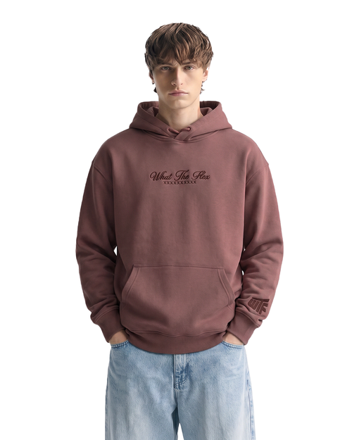 Basic Brown Oversized Hoodie