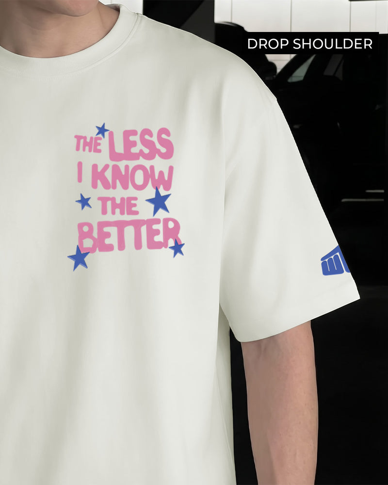 Better Boxy-Fit Off-White T-shirt