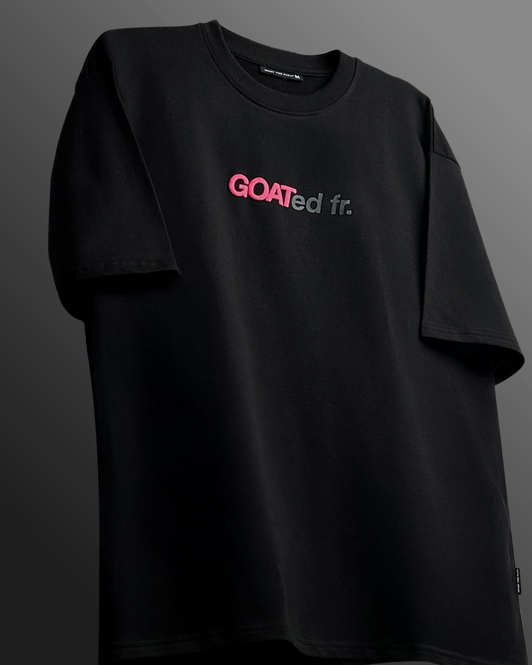 Goat Breakfast Black Heavyweight T-shirt