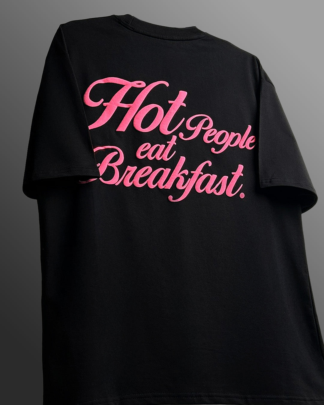 Goat Breakfast Black Heavyweight T-shirt