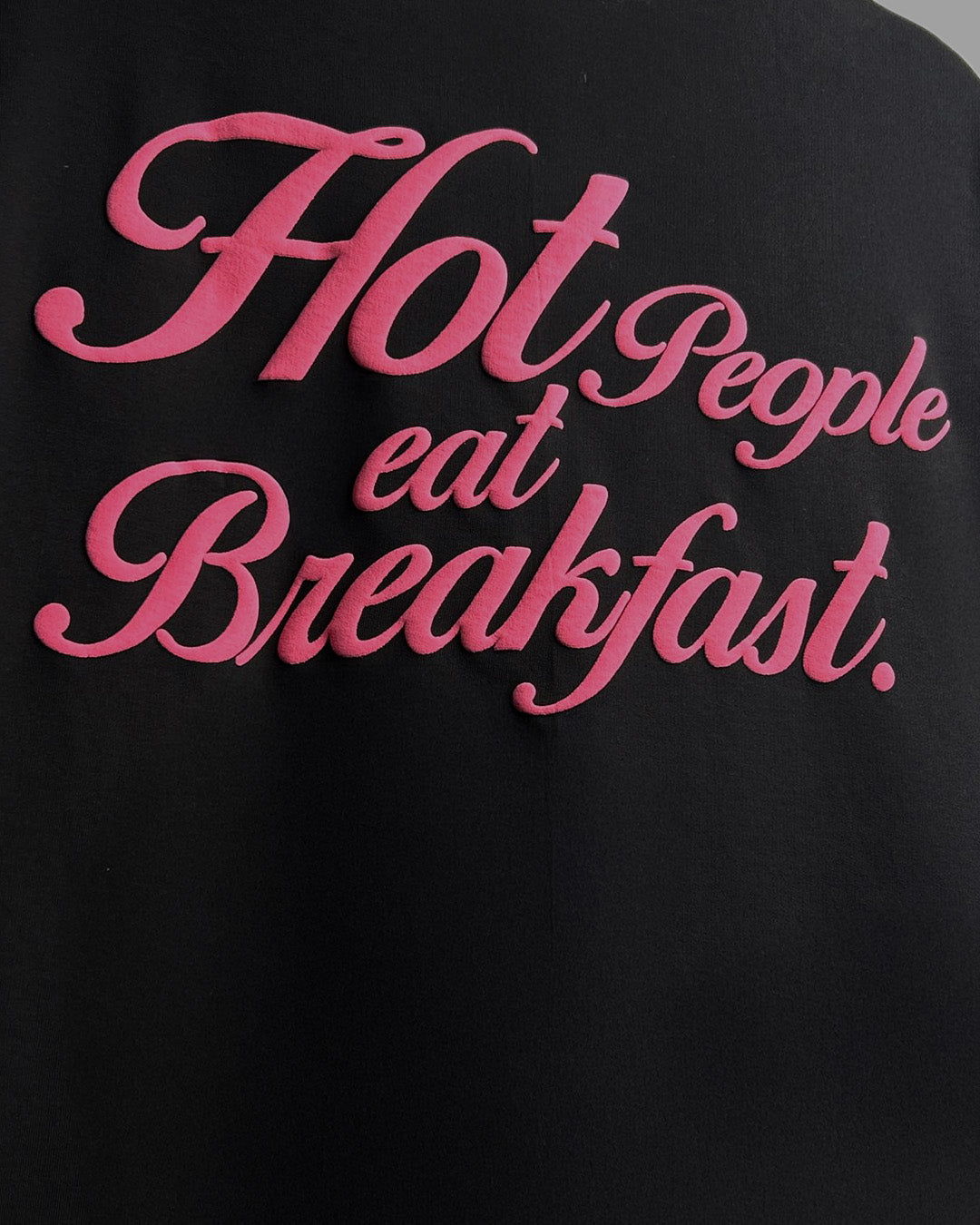 Goat Breakfast Black Heavyweight T-shirt