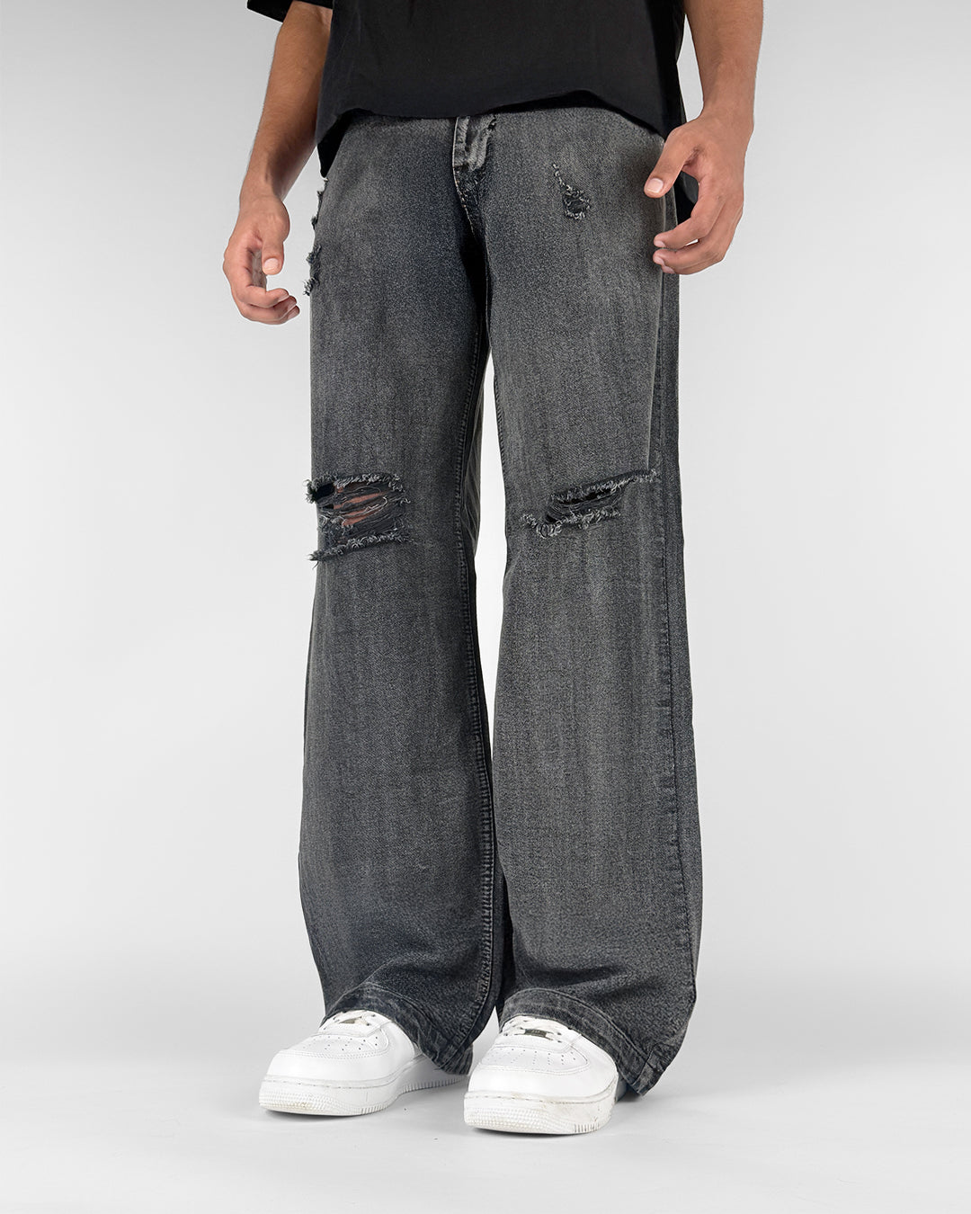 Black Rugged Jeans