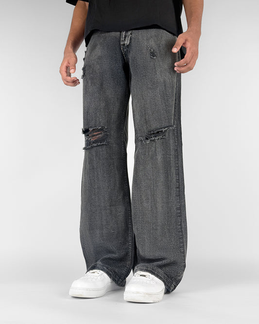Black Rugged Jeans