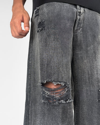 Black Rugged Jeans