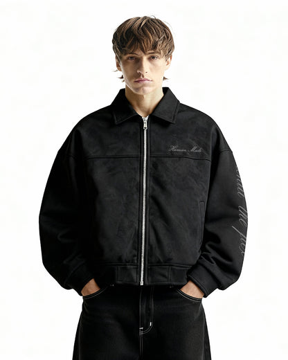 Human Made Black Suede Jacket