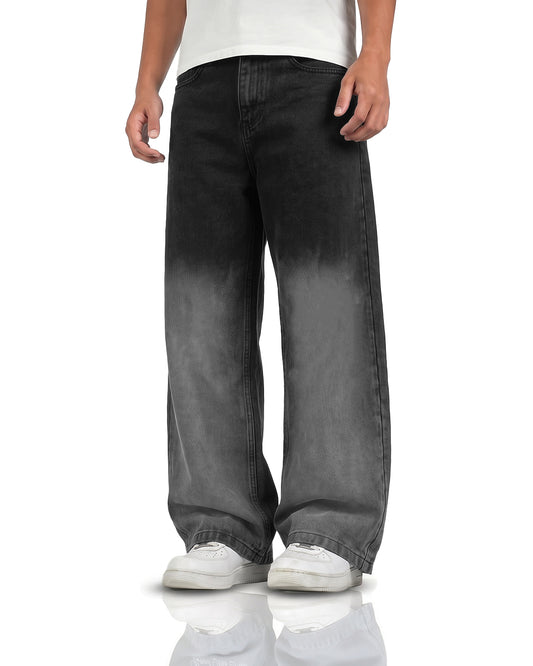 Black Therapy Baggy Jeans