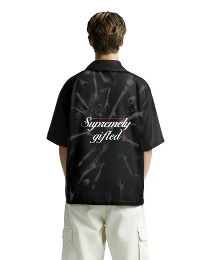 Supremely Gifted Black Fluid Shirt