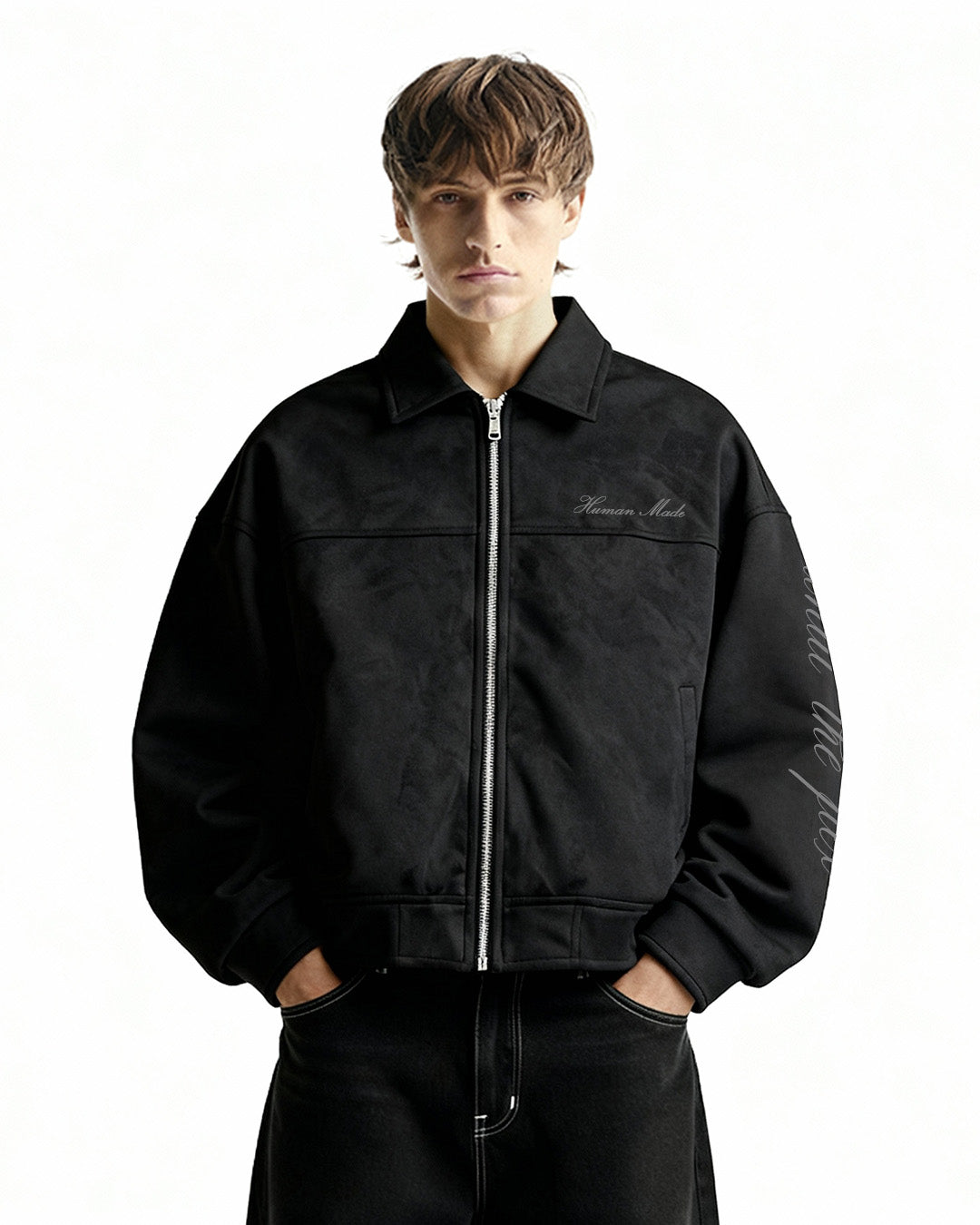 Human Made Black Suede Jacket – WHAT THE FLEX