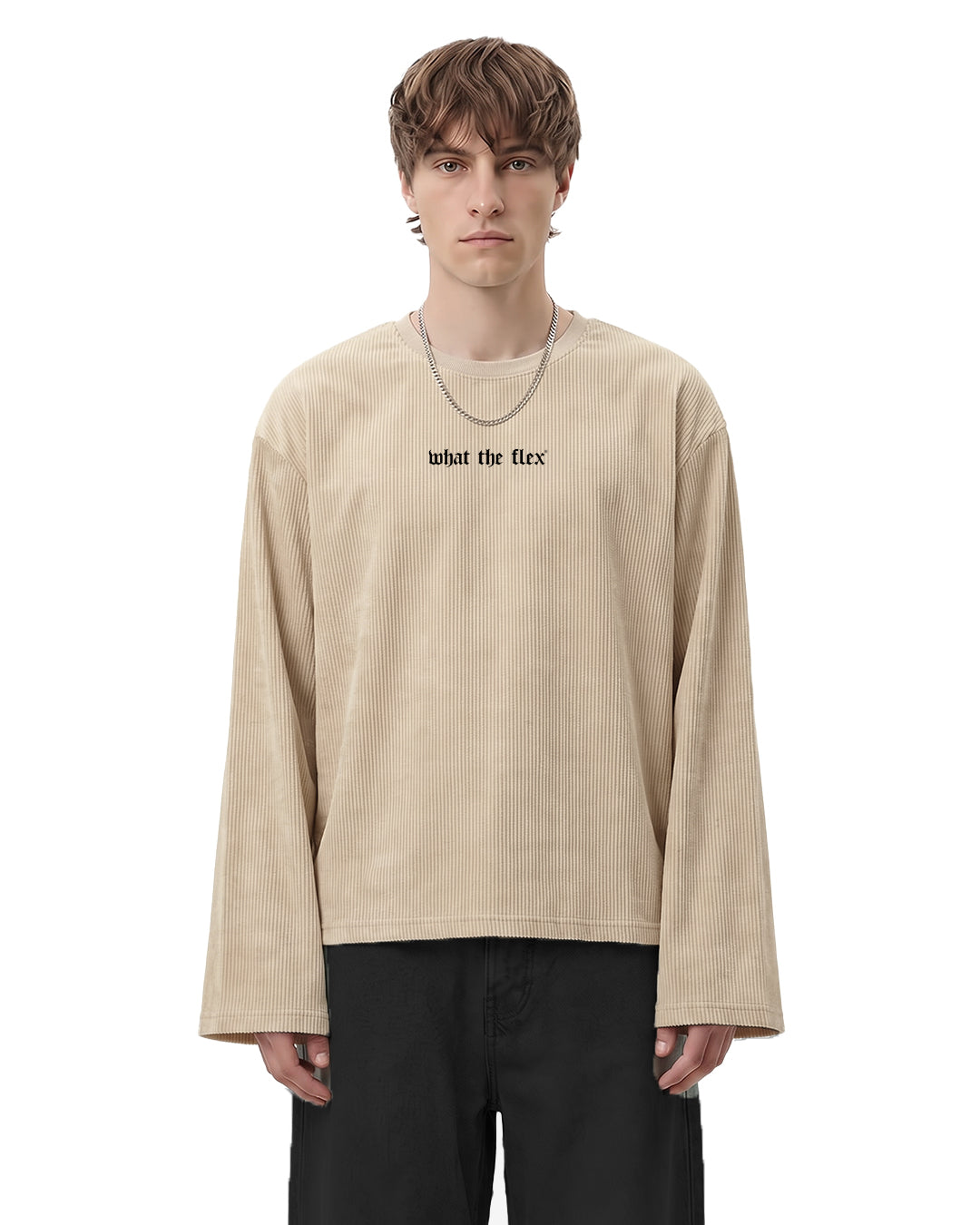 Blank State Full Sleeves Ribbed T-Shirt
