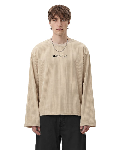 Blank State Full Sleeves Ribbed T-Shirt